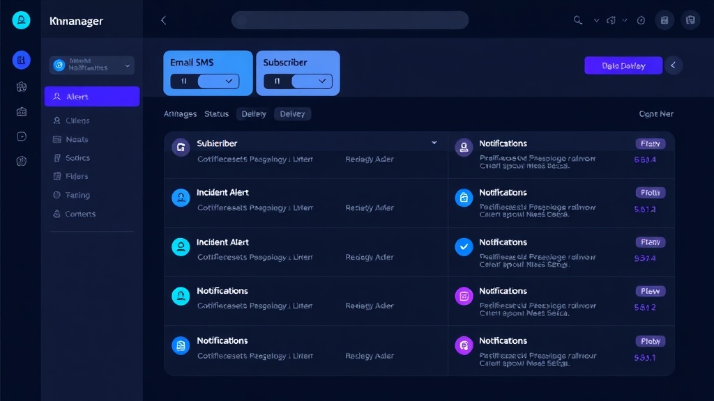 How to Set Up Status Page Subscriber Notifications (Email & SMS)